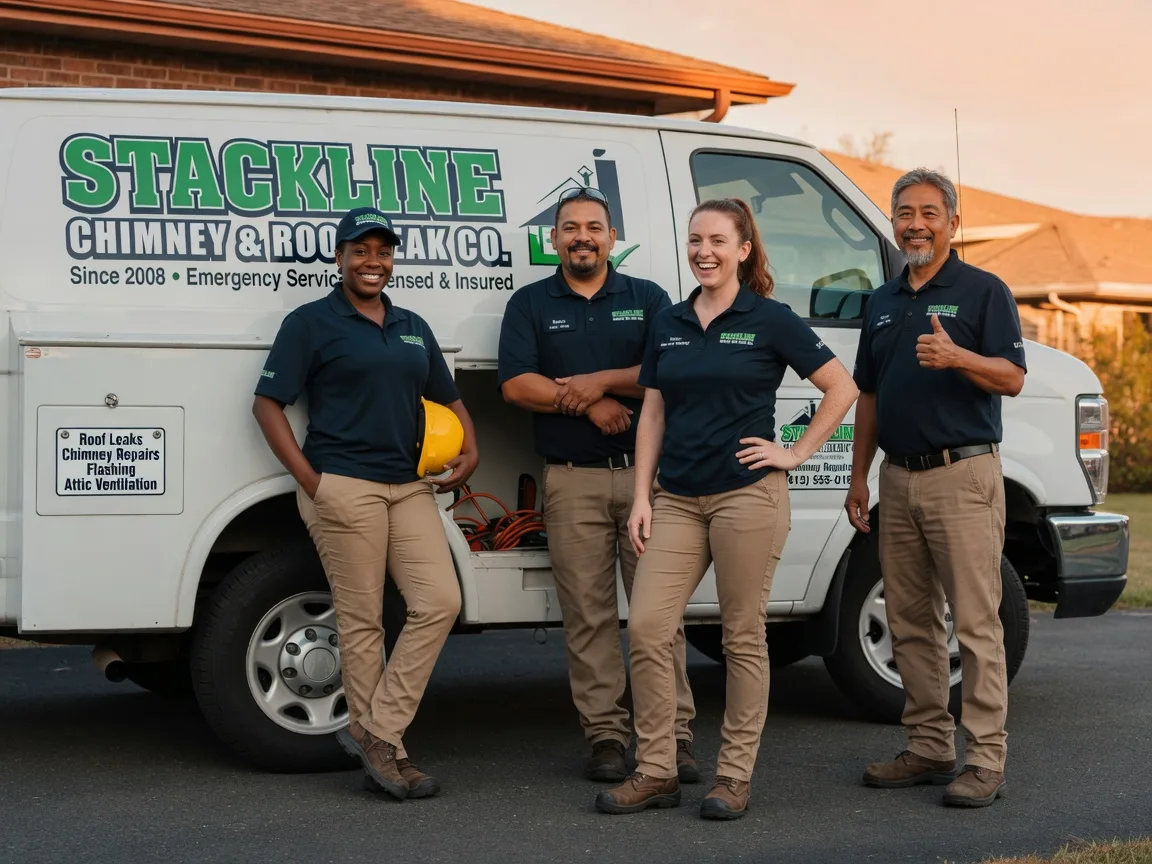 Chimney flashing repair company in Electric City, WA